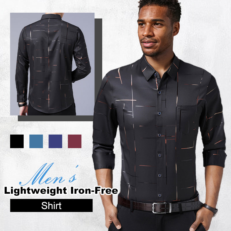 ðĪMen's Thin Iron-free Shirt