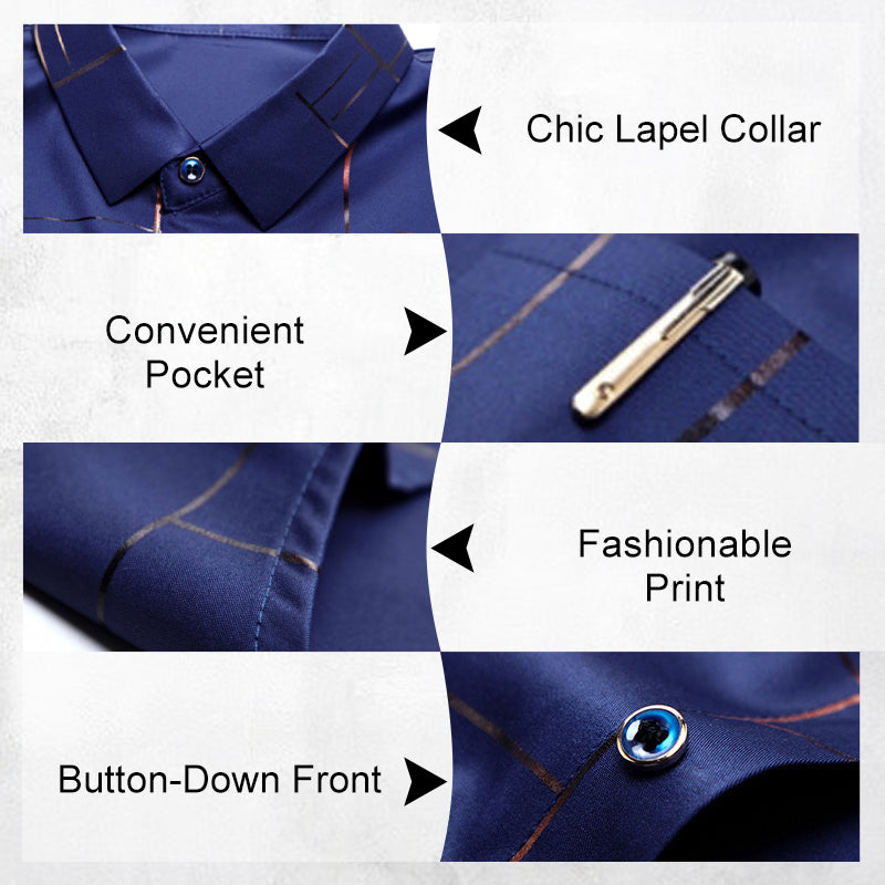 ðĪMen's Thin Iron-free Shirt