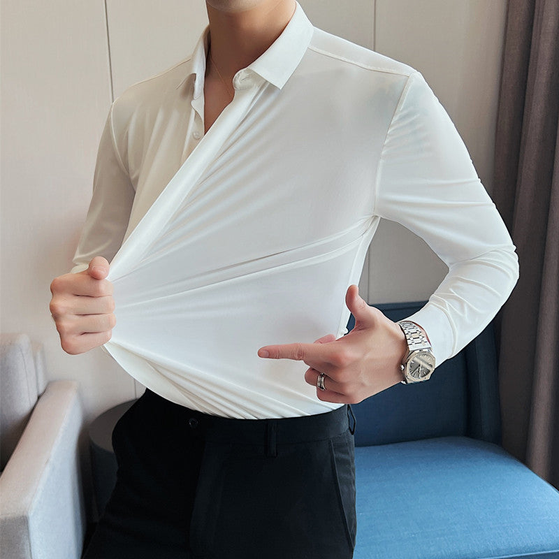 🔥2025 HOT SALE🔥Men's Wrinkle-Free Button-Down Shirt