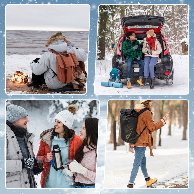 ๐ฅ Winter Women's Mid-length Padded Jacket Warm Solid Color Hooded Jacket