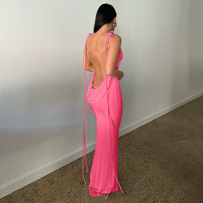🔥Last Day Sale 49%🔥Serenity Backless Maxi Dress(Buy 2 free shipping)