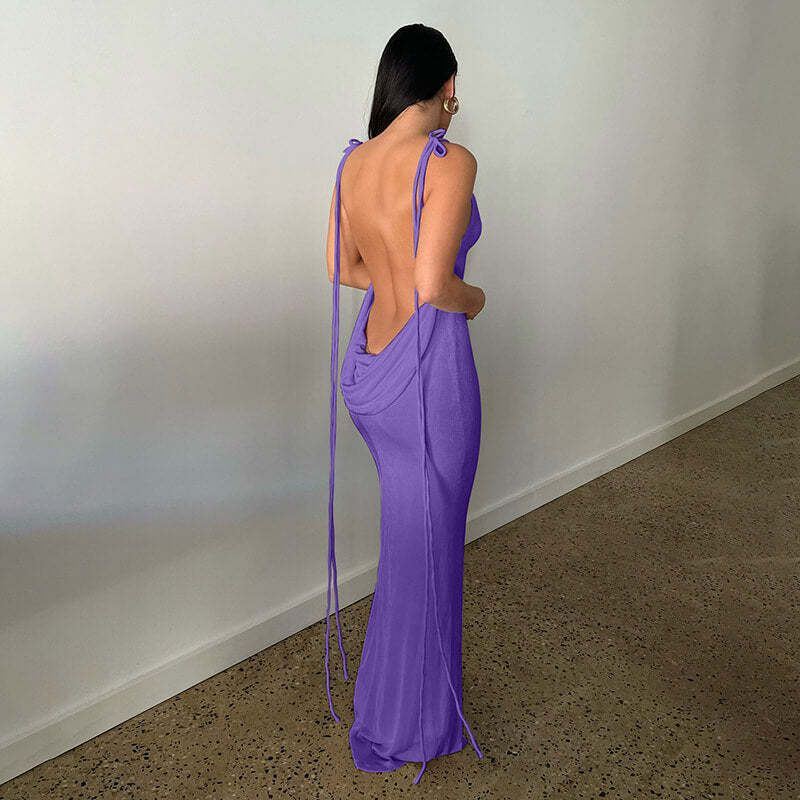 🔥Last Day Sale 49%🔥Serenity Backless Maxi Dress(Buy 2 free shipping)