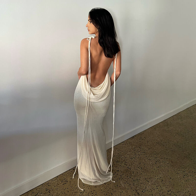 🔥Last Day Sale 49%🔥Serenity Backless Maxi Dress(Buy 2 free shipping)