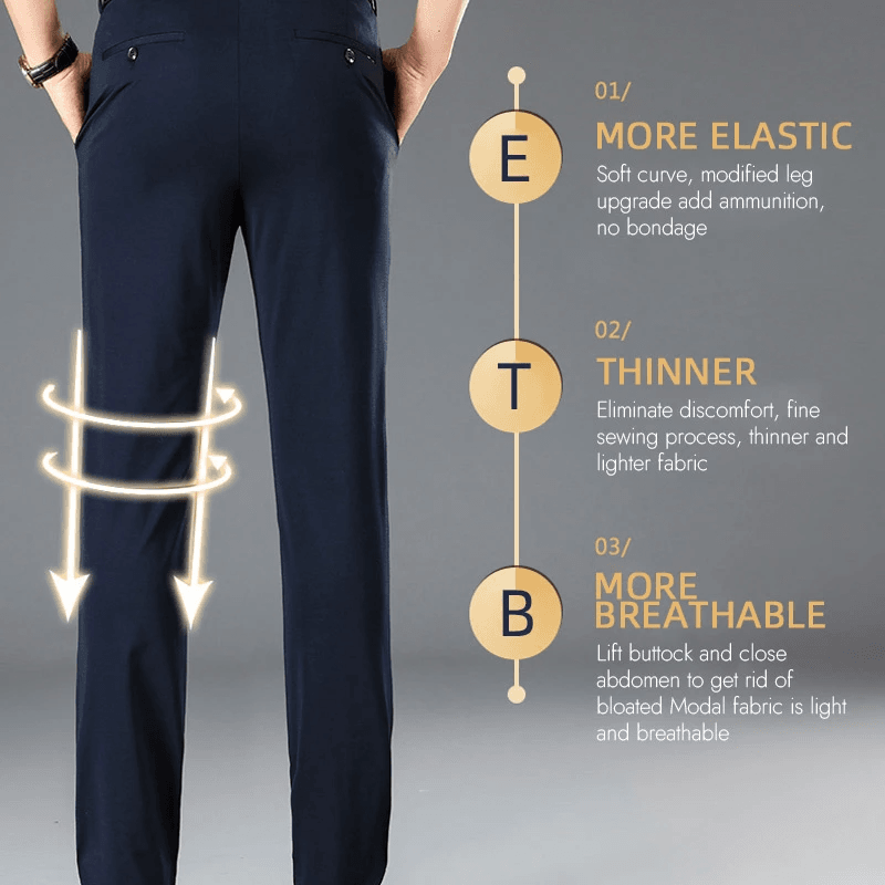 👑Fliwos® Men's Stretch Iron-free Dress Pants