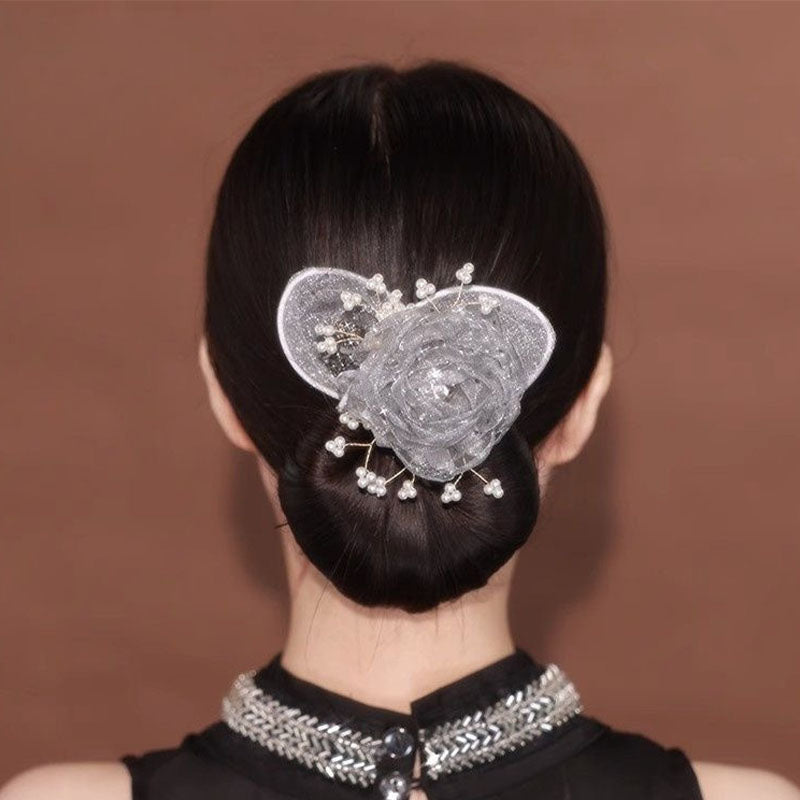 Flower Hair Bun Maker for Women