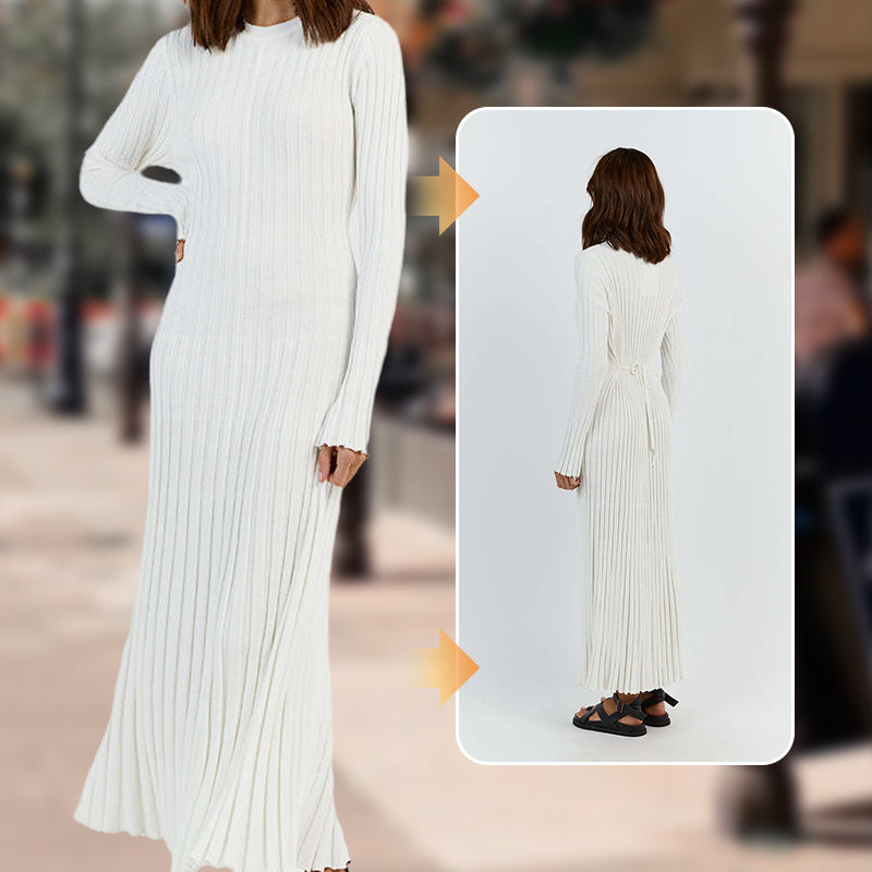 💕 Classy & Comfortable🌸Women’s Elegant Knitted Maxi Dresses