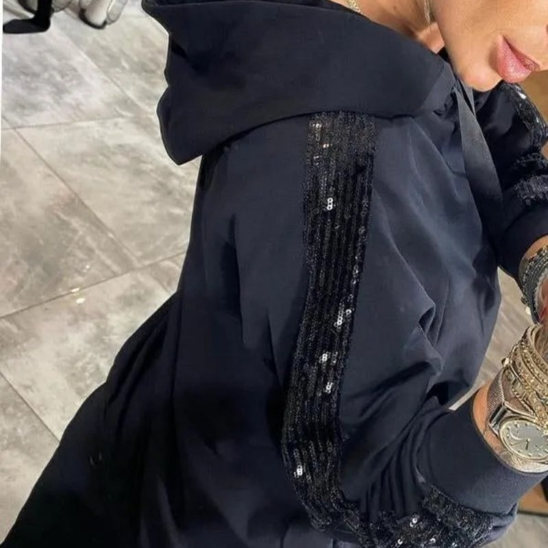 🌷✨Women’s Drawstring Hooded Tops & Pants 2-Piece Set