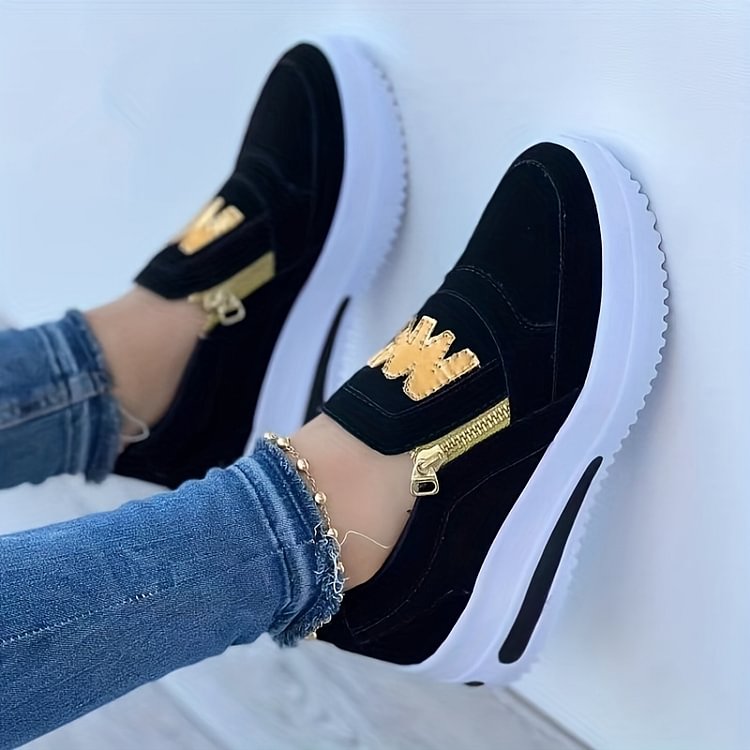 🔥Women's Casual Platform Slip-on Sneakers