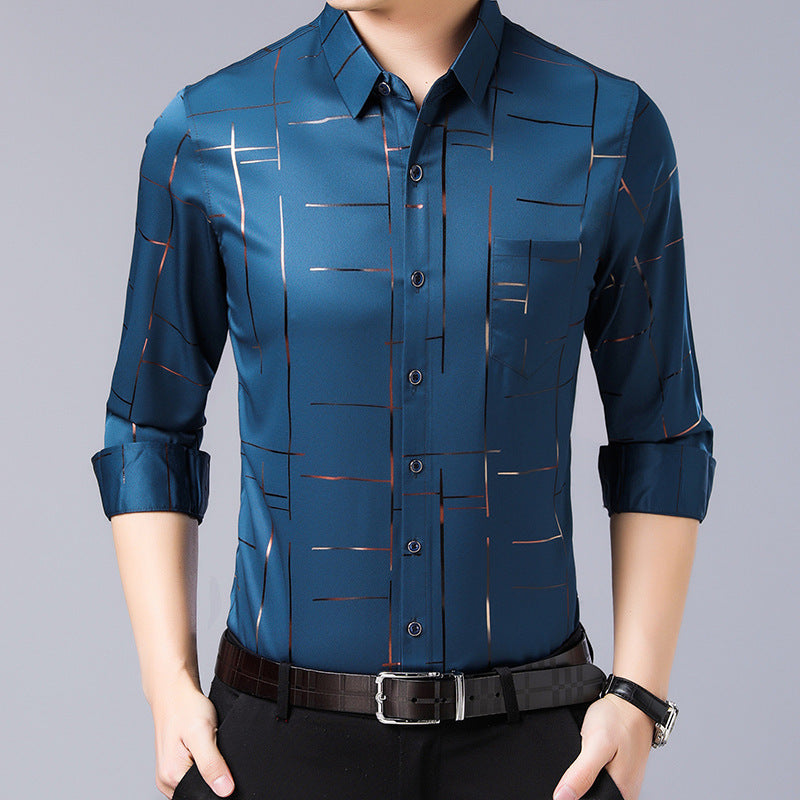 ðĪMen's Thin Iron-free Shirt
