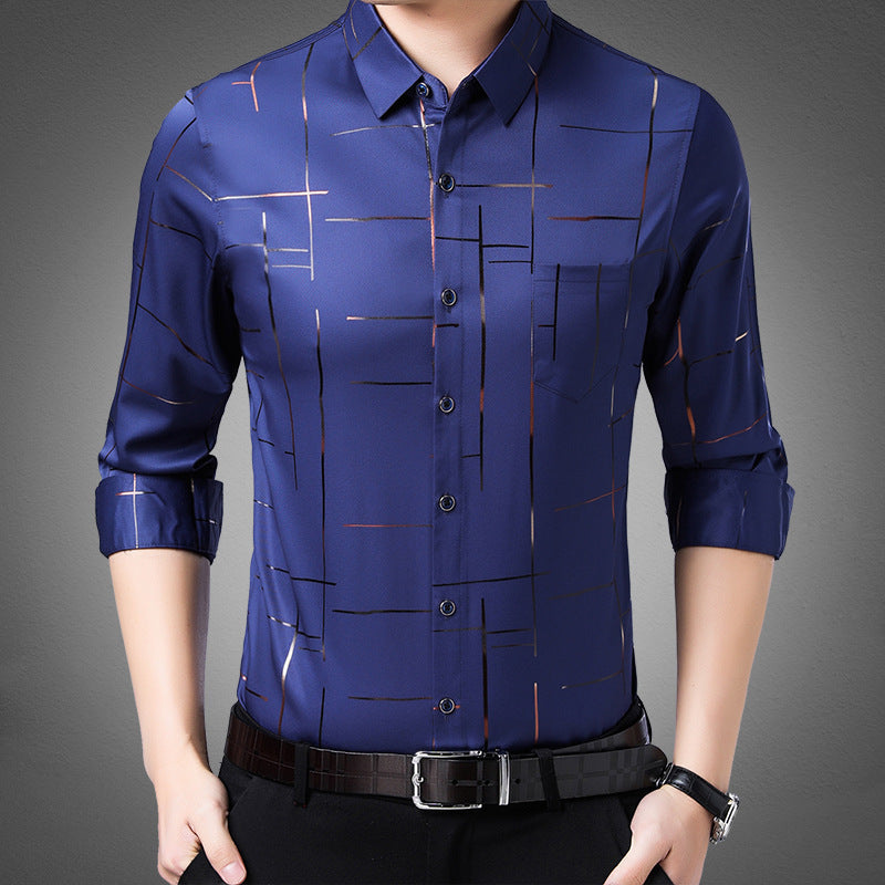 ðĪMen's Thin Iron-free Shirt