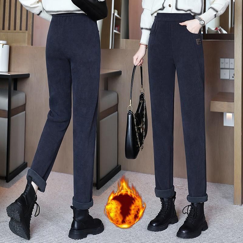 Women's High-waist Warm-weather Casual Pants