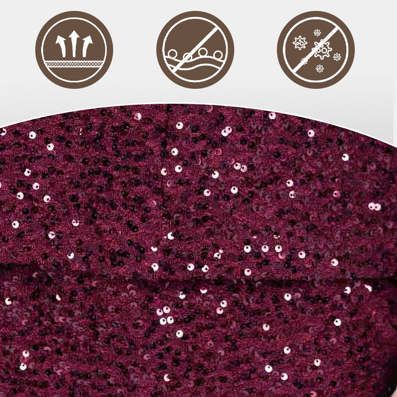 🔥New Hot Selling❤️🔥Women's Sequin Crewneck Top & Loose Trousers💥