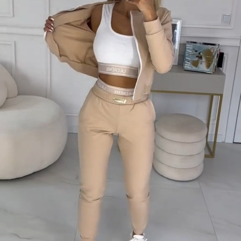 🔥New Hot Sale❤️🔥Women's 3-Piece Zip-Up Tracksuits