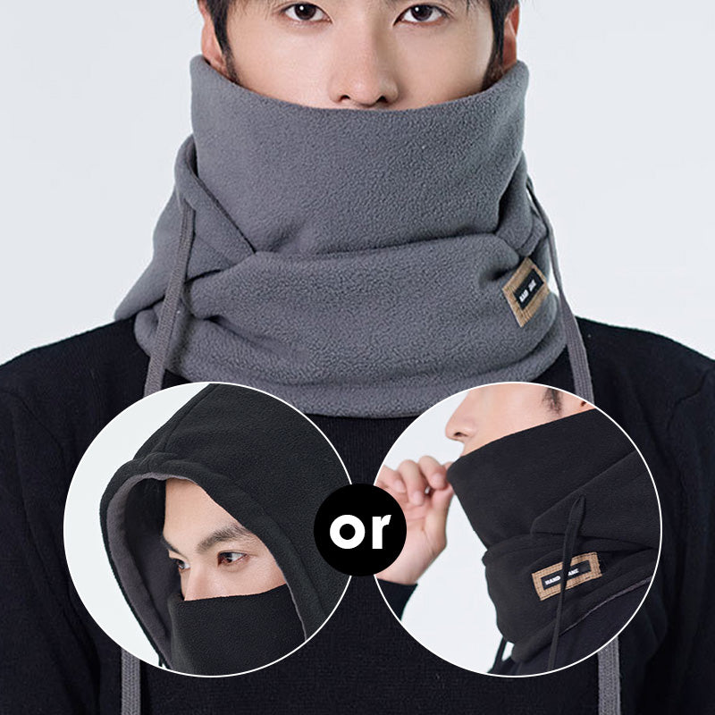 Warm Ear Protection 3-in-1 Hooded Neck Gaiter