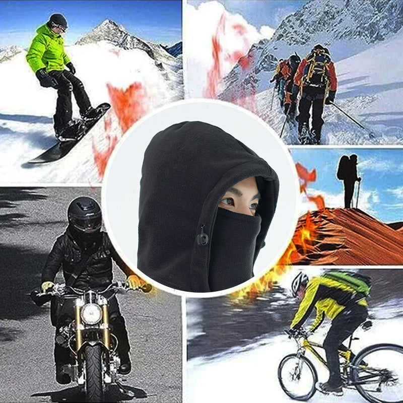 Warm Ear Protection 3-in-1 Hooded Neck Gaiter