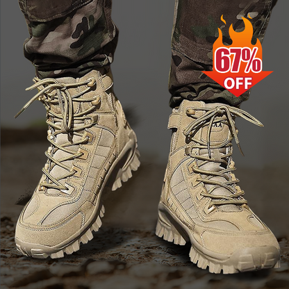 🔥Waterproof and Non-Slip High Top Tactical Sports Boots (Improved Durability)