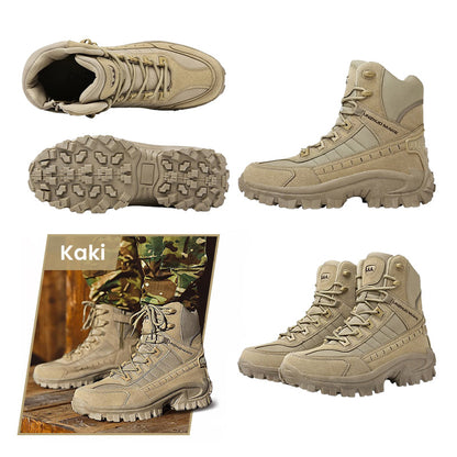 🔥Waterproof and Non-Slip High Top Tactical Sports Boots (Improved Durability)