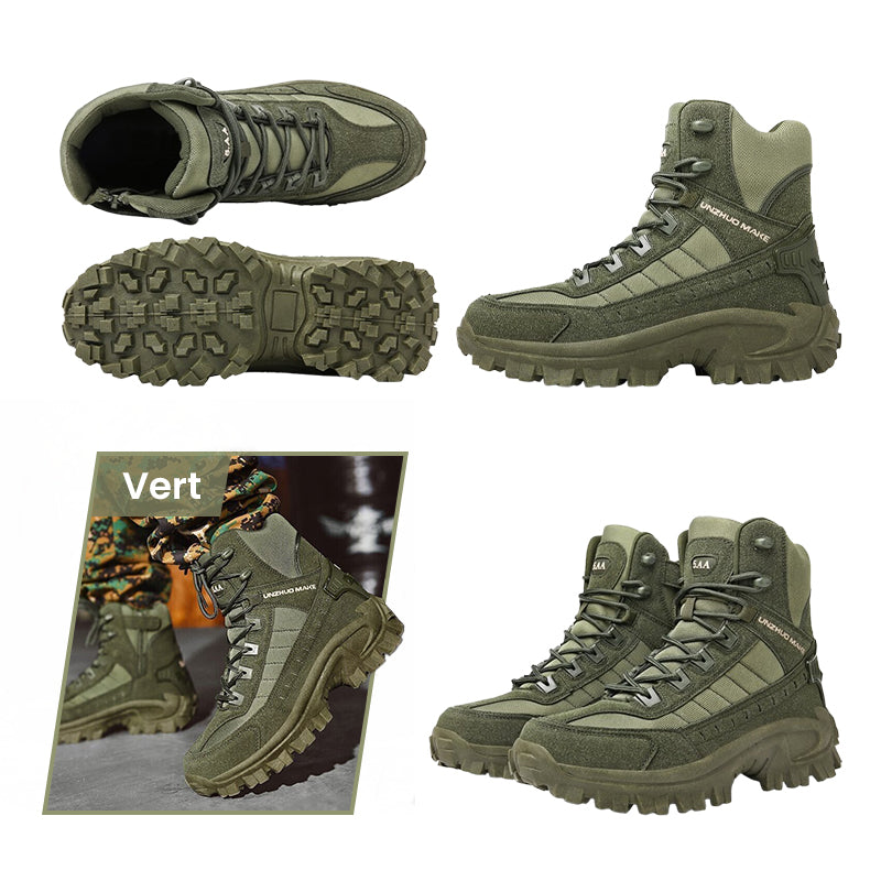 🔥Waterproof and Non-Slip High Top Tactical Sports Boots (Improved Durability)