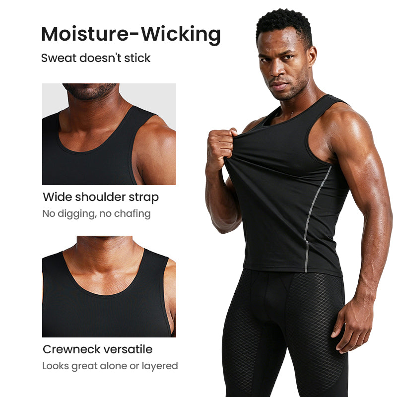 Men's Compression Tank Top for Training