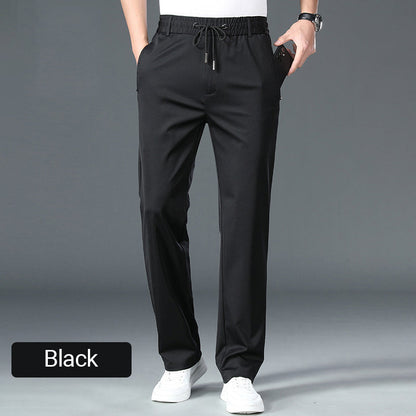 MEN'S STRAIGHT ANTI-WRINKLE CASUAL PANTS