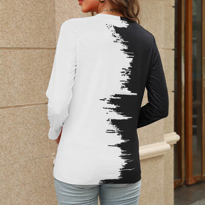 ✈Buy 2 and get free shipping✈Women's V-Neck Long Sleeve T-Shirt