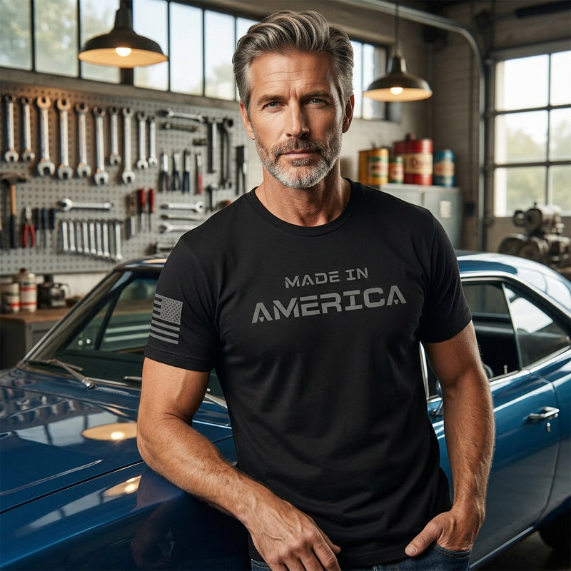 👕 Men's Athletic Fit Crew Neck Tee – Breathable Cotton, Perfect Stretch & Versatile Gym to Street ✨