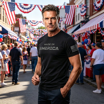 👕 Men's Athletic Fit Crew Neck Tee – Breathable Cotton, Perfect Stretch & Versatile Gym to Street ✨