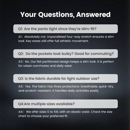 💥MultiPants – High Stretch Multi-pocket Durable Cargo Pants