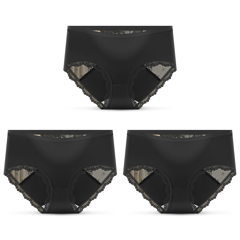 Women's Soft Lace Mid-Rise Panty