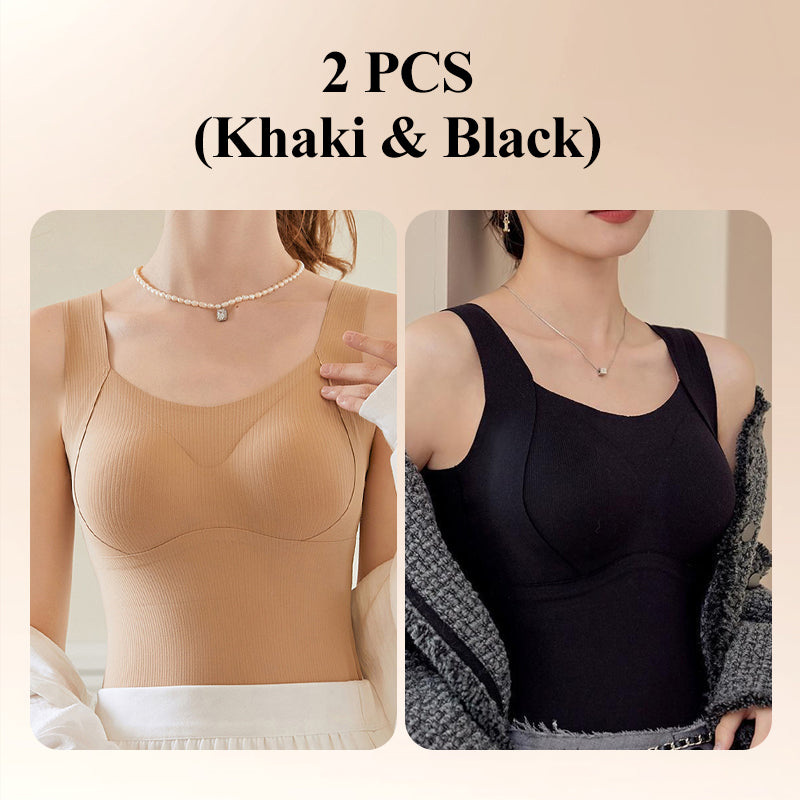 🥰Thickened Warm Tank Top with Shelf Bra