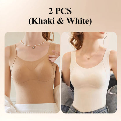 🥰Thickened Warm Tank Top with Shelf Bra