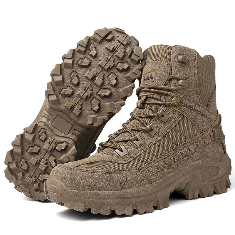 🔥Waterproof and Non-Slip High Top Tactical Sports Boots (Improved Durability)