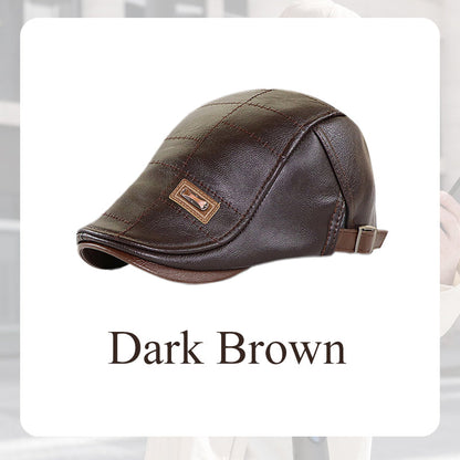 New Fashion Leather Beret