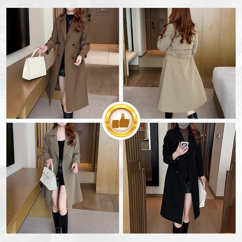 Women's Elegant Warm Trench Coat