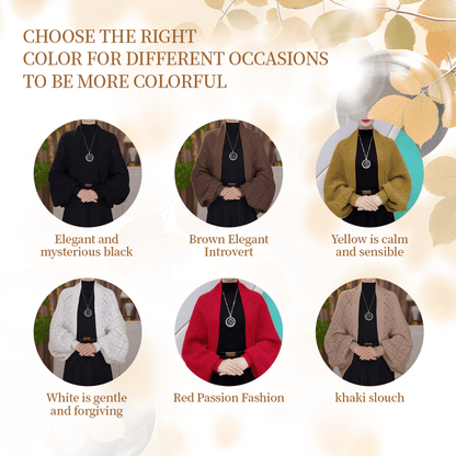 🔥Hollow Out Knitted Shawl Coat