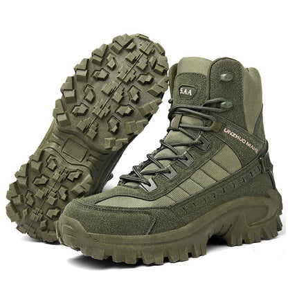 🔥Waterproof and Non-Slip High Top Tactical Sports Boots (Improved Durability)