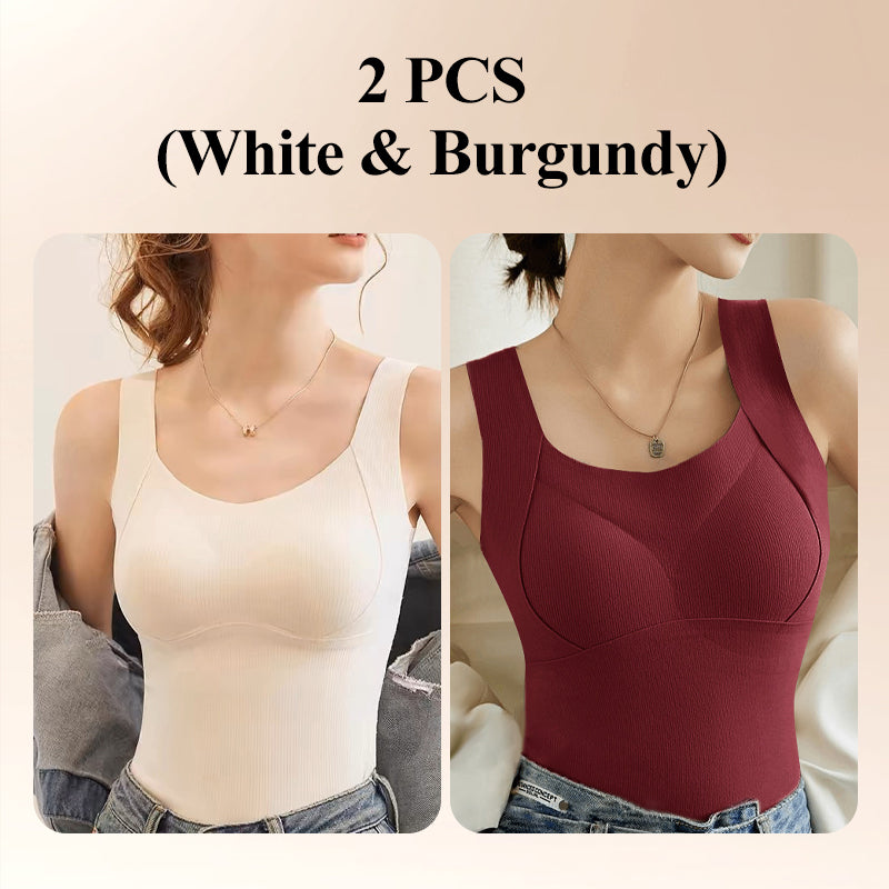 🥰Thickened Warm Tank Top with Shelf Bra