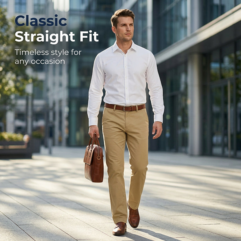 🌟Men's Casual Straight-Fit Pants👖Comprehensively Enhance Your Personal Image