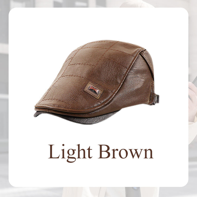 New Fashion Leather Beret