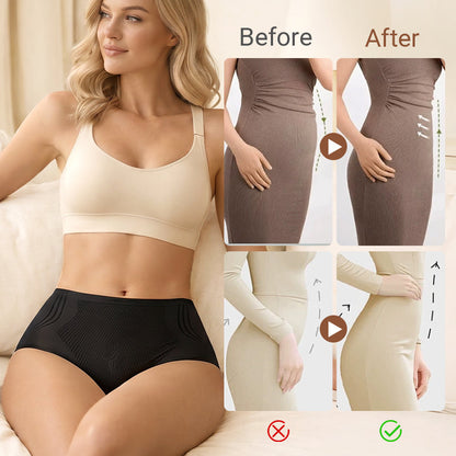 🌸🧘‍♀️Thermogenic Tummy Control Shorts – 30‑min daily wear, activates warmth & boosts circulation. Supports firmer, smoother contour.