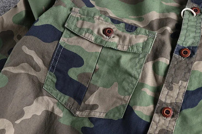 🔥Last Day Sale 49%🔥Men Camouflage Cargo Shirts(Buy 2 free shipping)