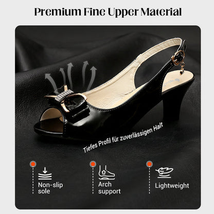 👡 Women's Elegant Shoes • Open-toe, ankle-strap, medium heel ✨