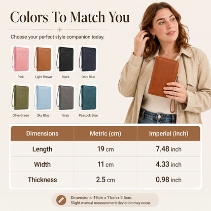 Multifunctional RFID Passport Wallet