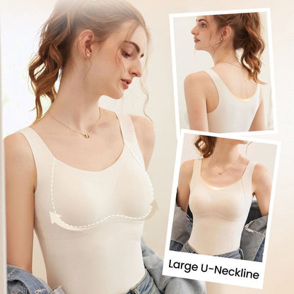 🥰Thickened Warm Tank Top with Shelf Bra