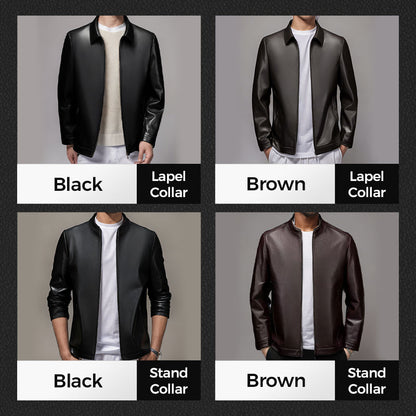 Men's Classic Leather Jacket