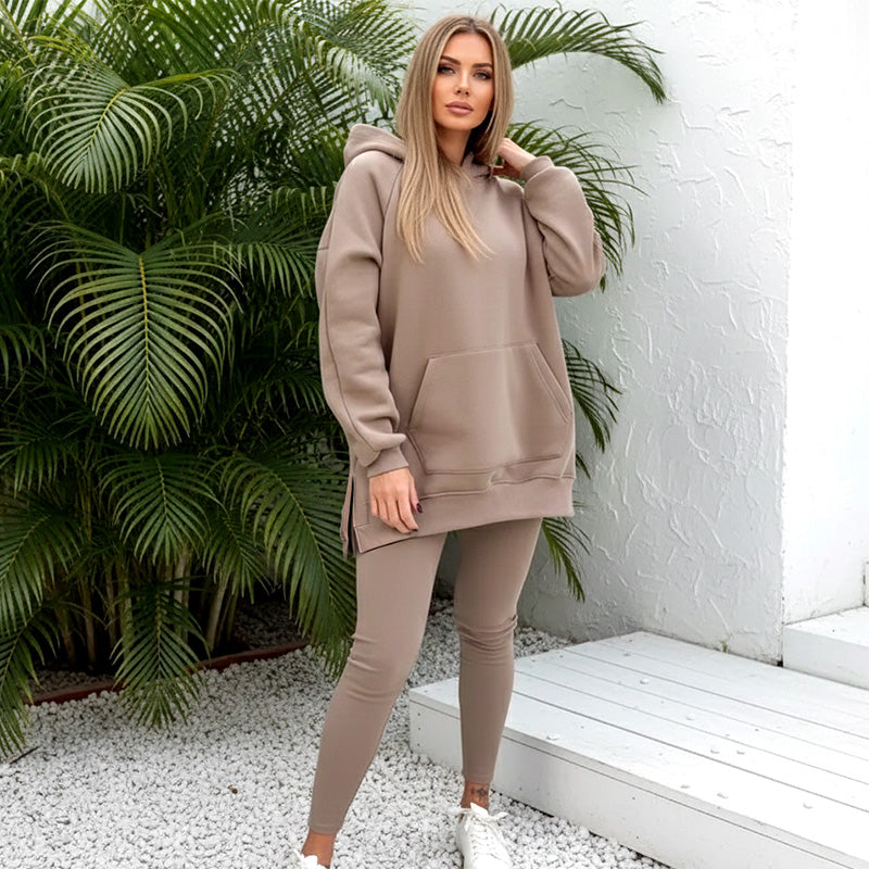 Women's Stylish Hoodie & Pants Set