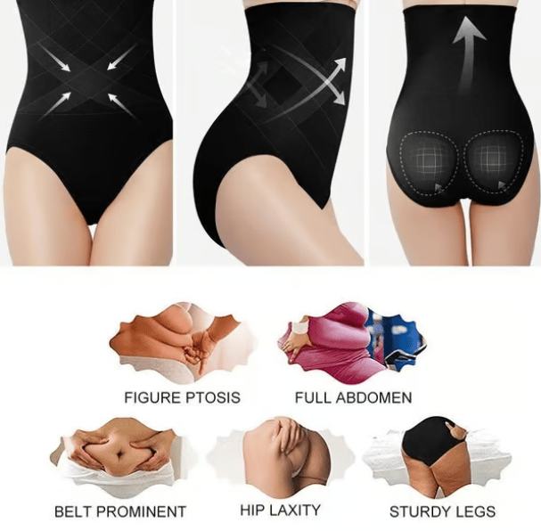 🔥High Waist Tummy Control Shapewear Panties