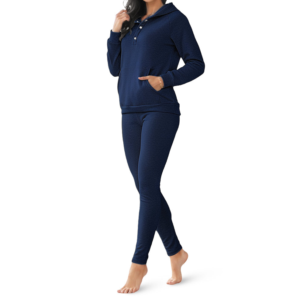 Hooded Casual & Fashionable Sweatshirt 3-Piece Set
