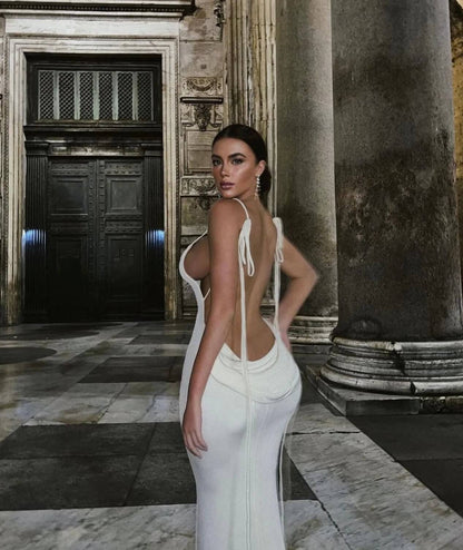 🔥Last Day Sale 49%🔥Serenity Backless Maxi Dress（Buy 2 free shipping）