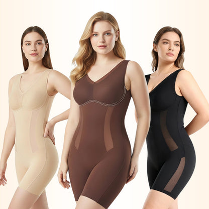 ⏳Time-limited Special⏰Tummy Tuck & Hip Lift Traceless One-piece Shapewear